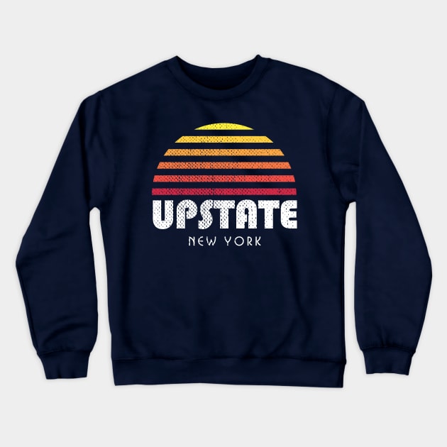 Upstate New York Crewneck Sweatshirt by PodDesignShop